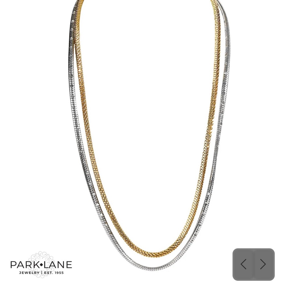 Park Lane “Viper” Necklace! 2-in-1! Gold & Silver!! BNIB!!!